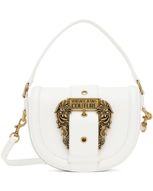 Versace Metallic White Couture 1 Bag