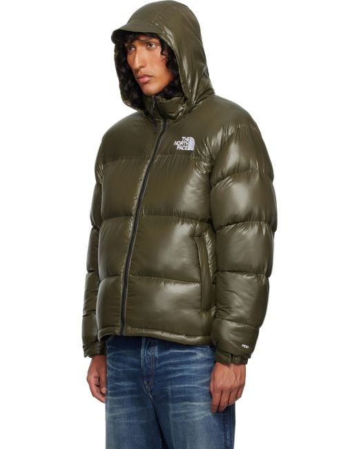 The North Face Black Ssense Exclusive Khaki 1996 Retro Nuptse Down Jacket for men