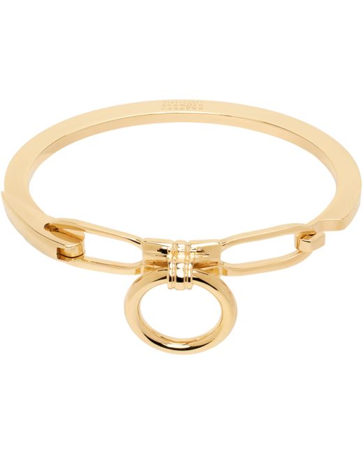 メンズ MM6 by Maison Martin Margiela ゴールド Object Trouve ブレスレット Black
