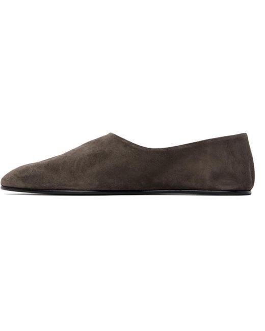 Fear Of God Black Taupe Ballerino Loafers for men