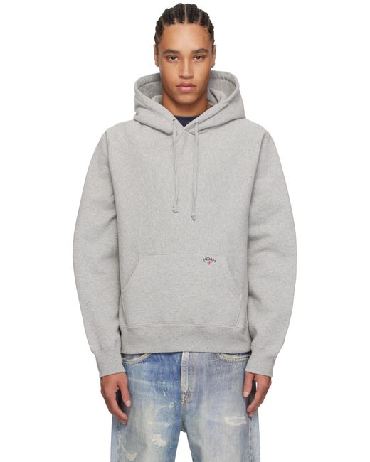 Noah NYC Gray Core Classic Hoodie for men