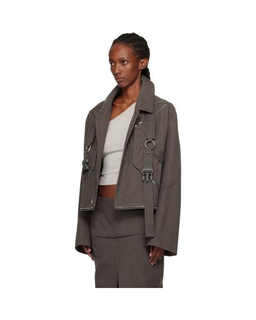 Rick Owens Black Concordians Runway Blixa Jumbo Mac Coat