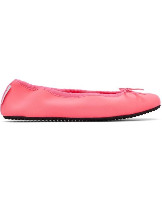 GIMAGUAS Pink Bailarina Neoprene Ballerina Flats