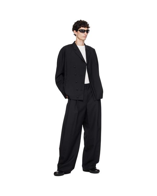 Kiko Kostadinov Black Vaals Tailored Blazer for men