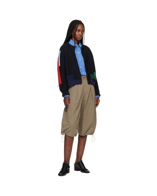 YMC Blue Atomic Cardigan