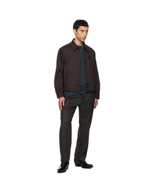 Needles Black Sport Jacket for men
