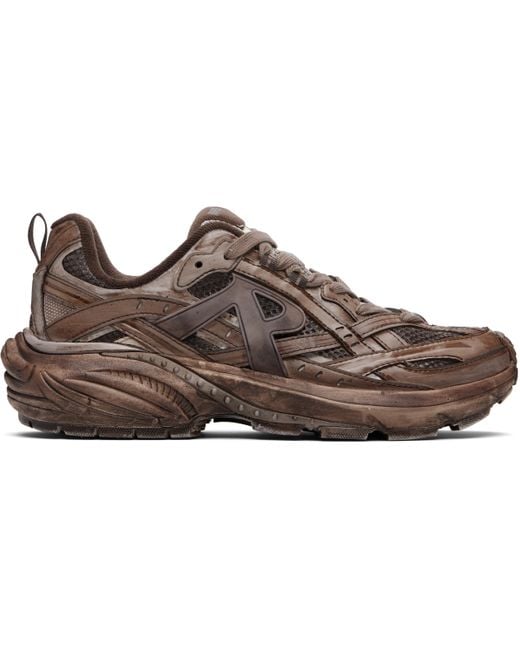 Represent Black Storm Runner Sneakers for men
