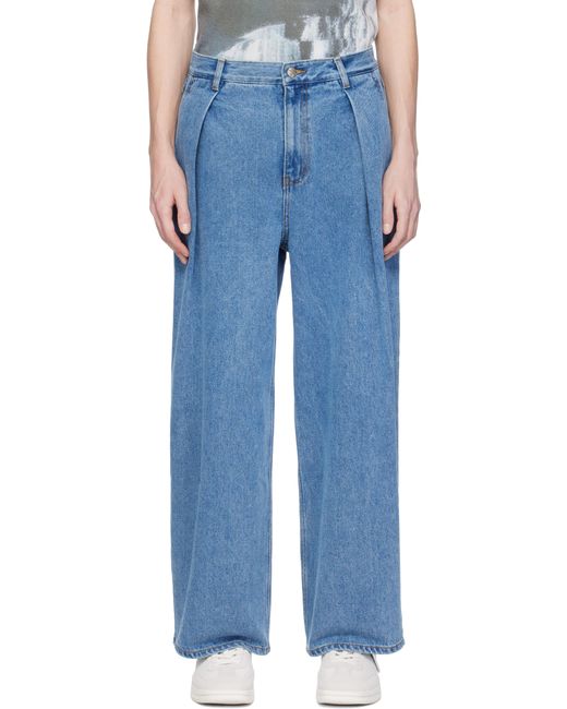 Jean 02 Bleu À Écusson À Logo Tetris Adererror pour homme en coloris Blue