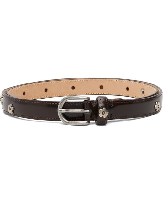 mfpen Brown Leather Purpose Belt