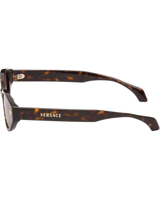 Versace Brown Medusa Sunglasses