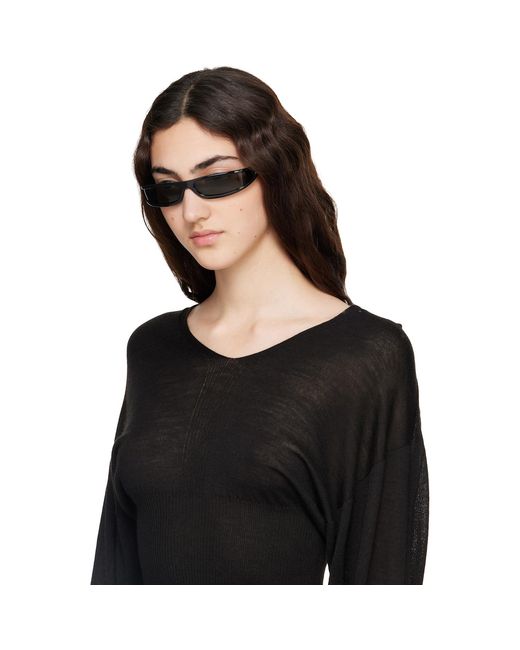 Rick Owens Gray Tower Fog Sunglasses