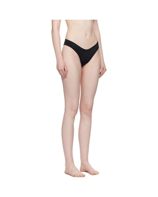 Belle Anna Black Calla Bikini Bottom