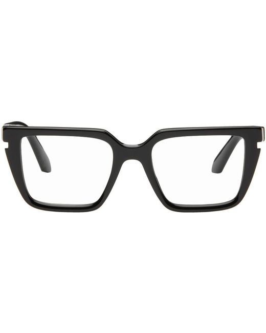 Off- lunettes de vue style 52 noires Off-White c/o Virgil Abloh pour homme en coloris Black