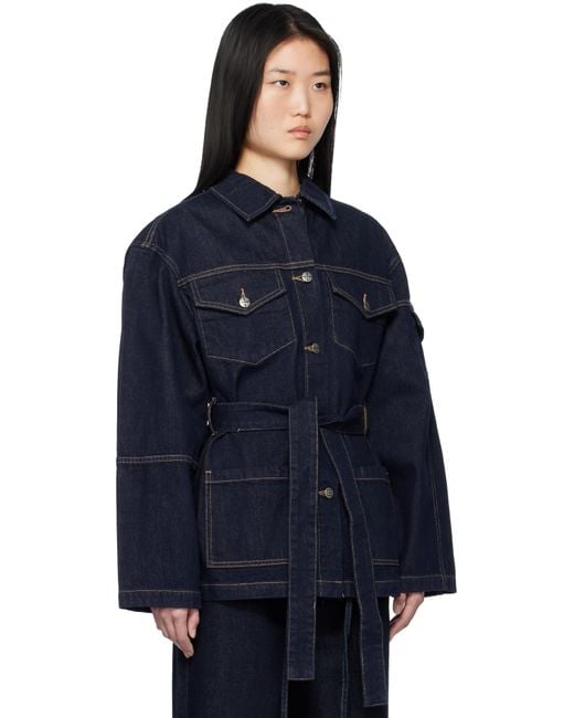 Ksubi Blue Duty Zenith Pop Jacket