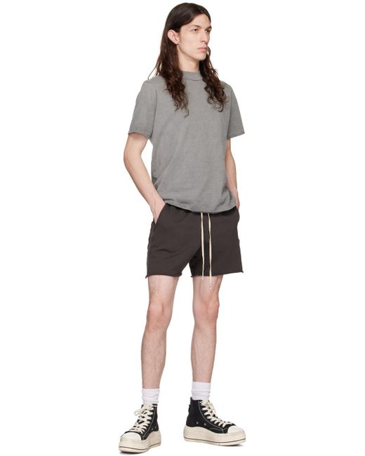 Les Tien Black Yatch Shorts for men