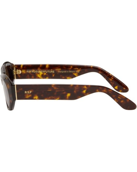 Retrosuperfuture Black Cinema Sunglasses for men
