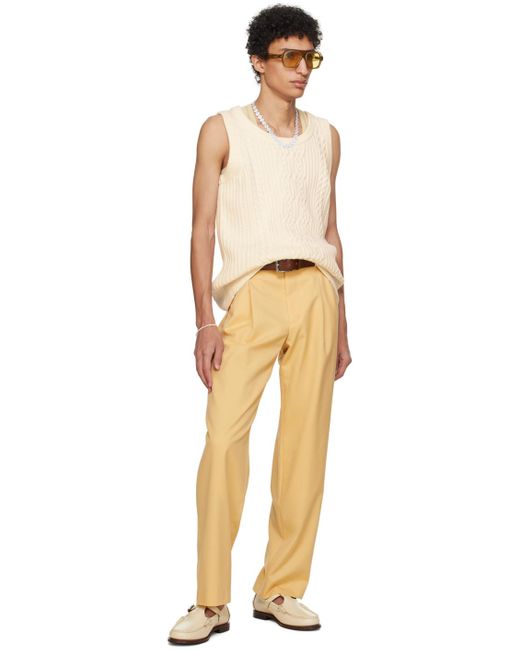 Pantalon 'le pantalon golfeur' jaune Drole de Monsieur pour homme en coloris Multicolor