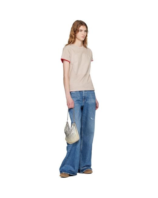 Rabanne White Chainmail Pocket Bag