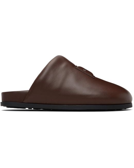 Givenchy Black Puffy Mule Slip-On Loafers for men