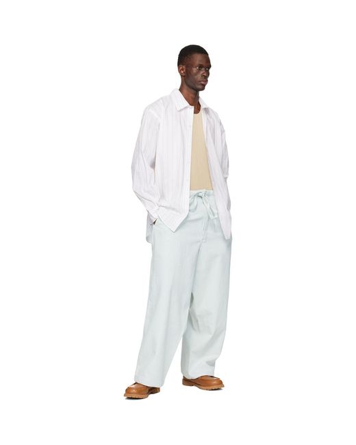 colbo White Farm Trousers for men