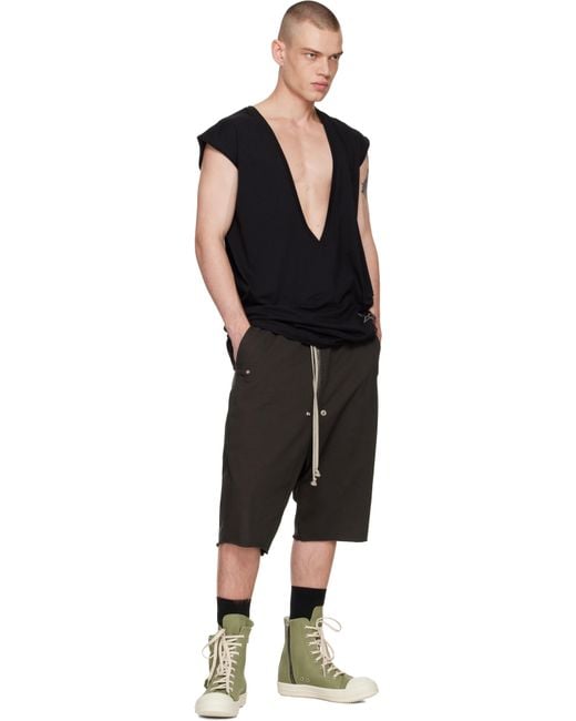 リックオウエンス/グリーンPorterville Cargo Sneaks スニーカー Rick Owens Porterville Cargo Sneaks Sneakers in Green for