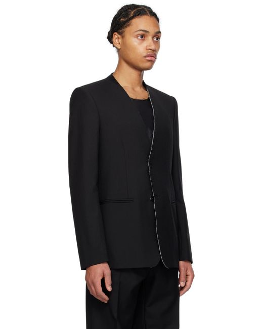 メンズ MM6 by Maison Martin Margiela カットオフ テーラード 