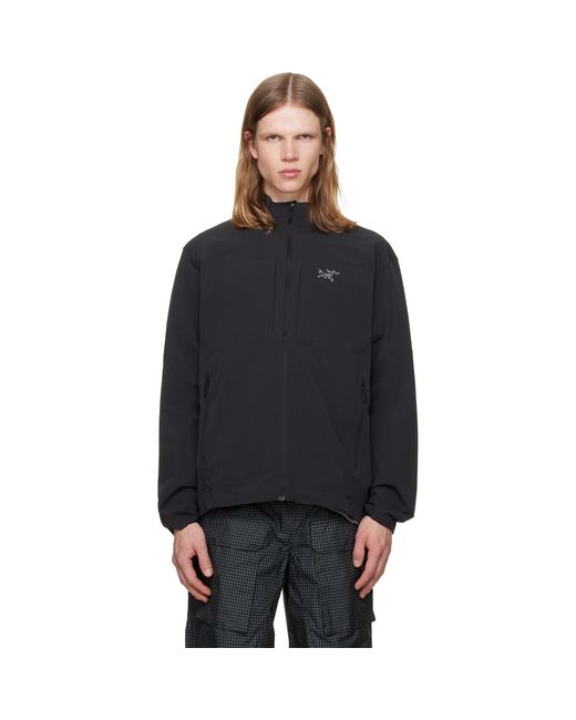 Arc'teryx Black Gamma Lightweight Jacket for men