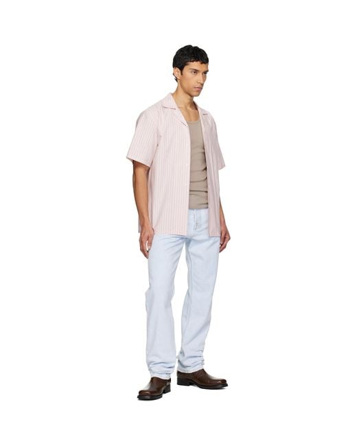 Lanvin White Regular Jeans for men