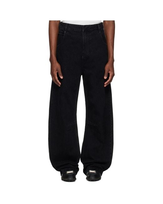Entire studios Black Gem Jeans for men