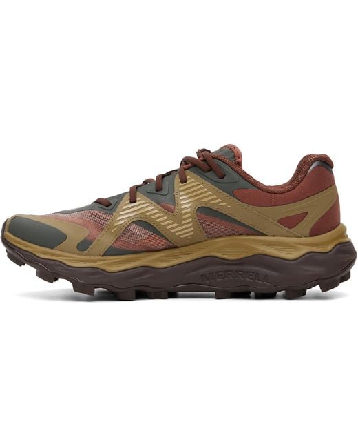 Merrell Brown Khaki Agility Peak 6 Sneakers for men