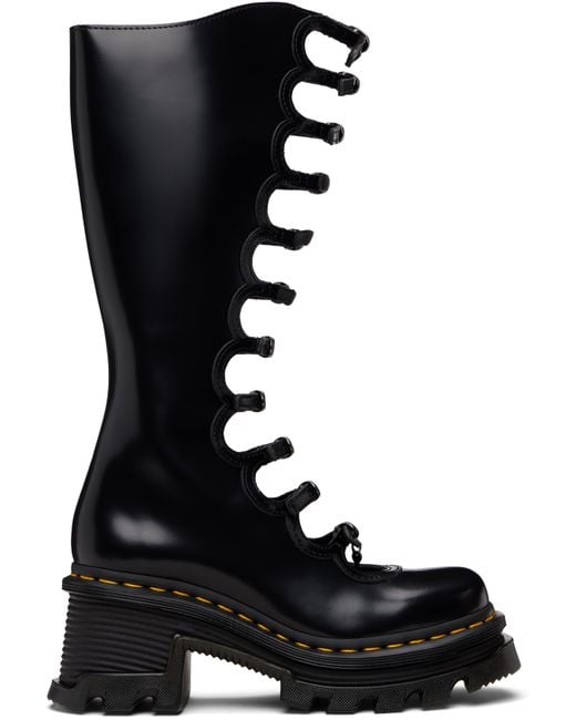 Marc Jacobs Black Dr. Martens Edition Kiki Boots