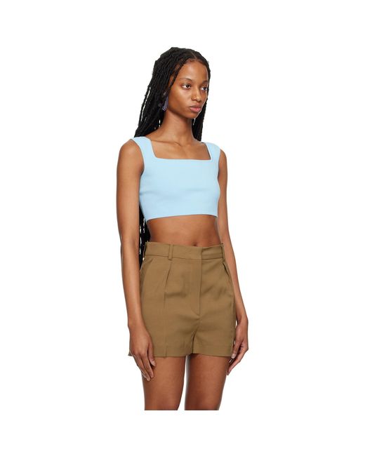 Sportmax Multicolor Blue Fulmine Tank Top