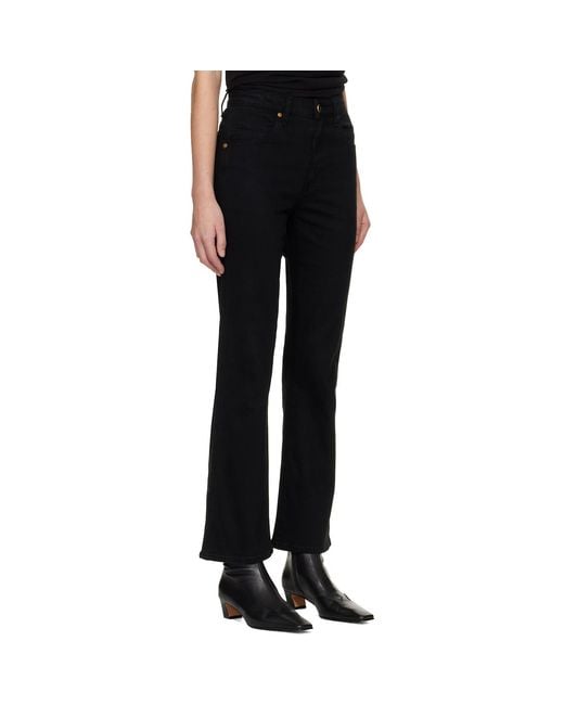 Khaite Black Vivian Jeans