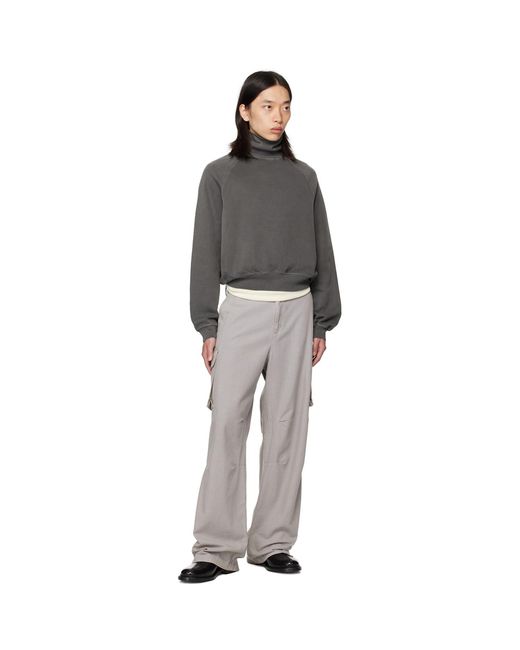 Our Legacy Black Scholar Rollneck Turtleneck for men