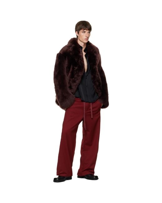 Sanderlak Black Shearling Jacket for men