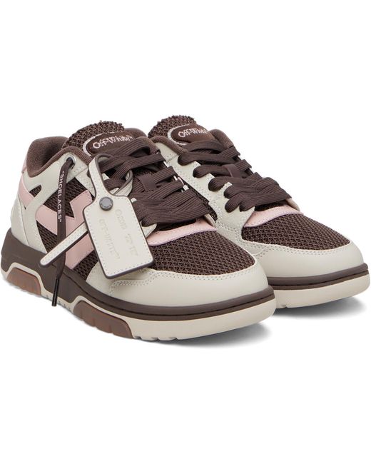 Off-White c/o Virgil Abloh Black Slim 'Out Of Office' Sneakers for men