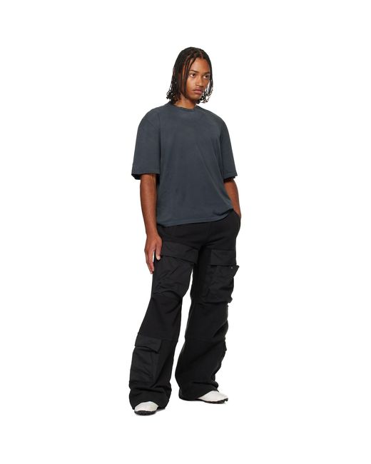 Entire studios Black Utility Sweatpants for men