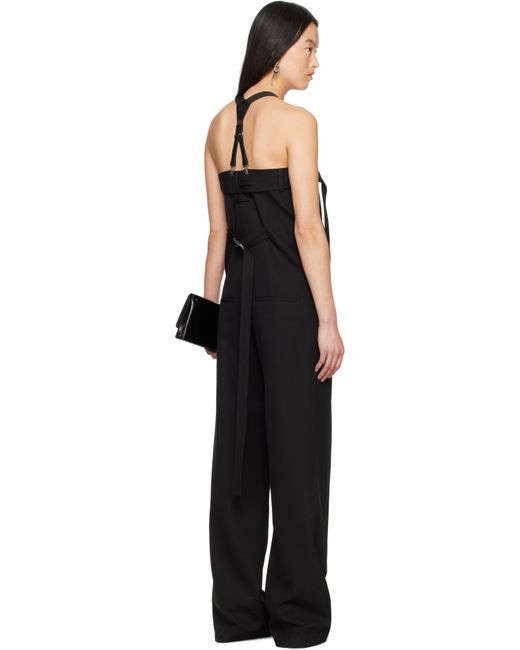 Jean Paul Gaultier ブラック The Strapped Suit Pants オーバーオール Black