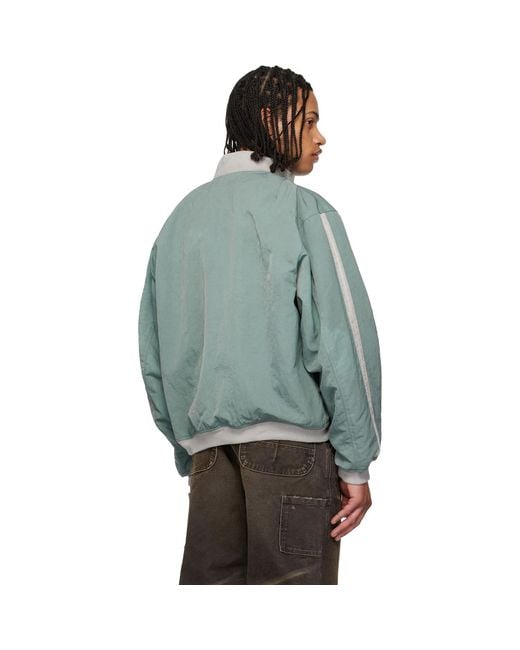 ALEXANDER DIGENOVA Green Rl-Bomber Jacket for men
