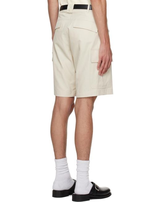 メンズ Kijun Ssense限定 ベージュ Seeker ショートパンツ Natural