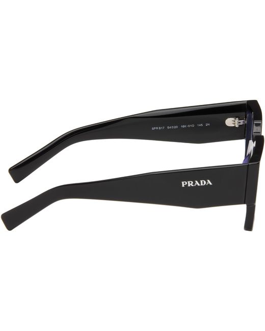 Prada Black Square Sunglasses for men