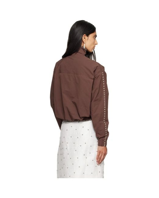 RESCHA Brown Ssense Exclusive Khel Jacket