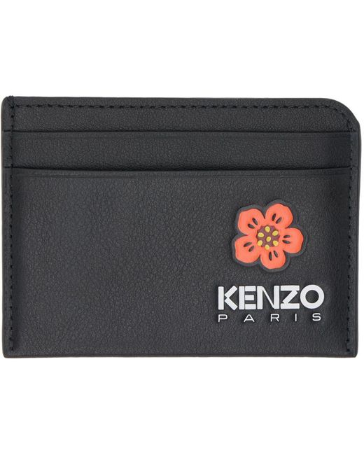 Porte-cartes noir - paris boke flower KENZO pour homme en coloris Noir |  Lyst