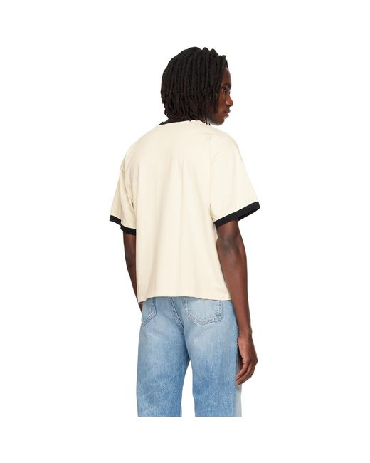Versace White Printed Cotton-Jersey Regular T-Shirt for men