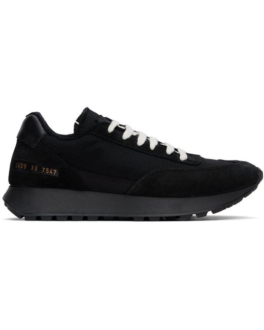 Common Projects Black Track Classic Sneakers for men