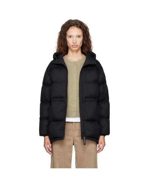 Canada Goose Black Fallon Puffer Coat