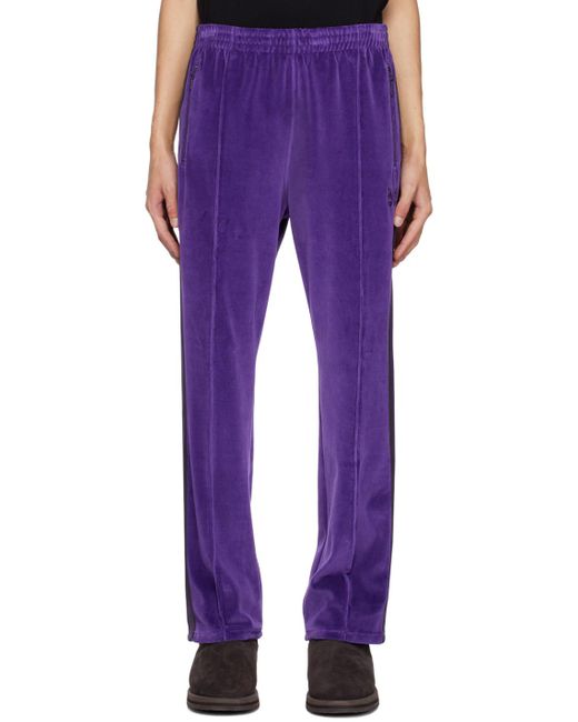 Pantalon de survêtement ajusté mauve Needles pour homme en coloris Purple