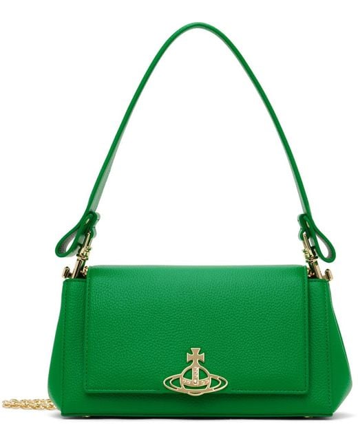 Vivienne Westwood Green Hazel Medium Bag for men