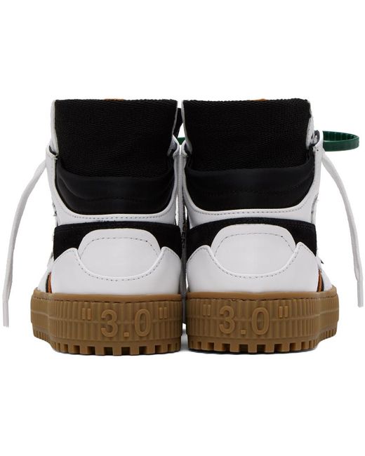 Off-White c/o Virgil Abloh Black & White 3.0 Off Court Sneakers