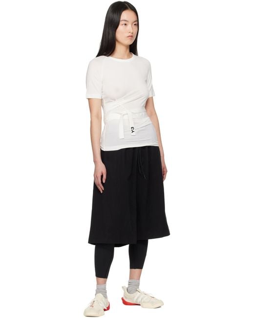 Y-3 Black Off- & Regu Crew Sneakers